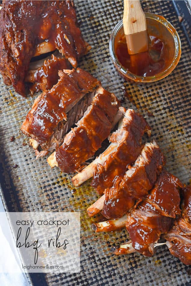 Easy Crock Pot BBQ Ribs Your Homebased Mom