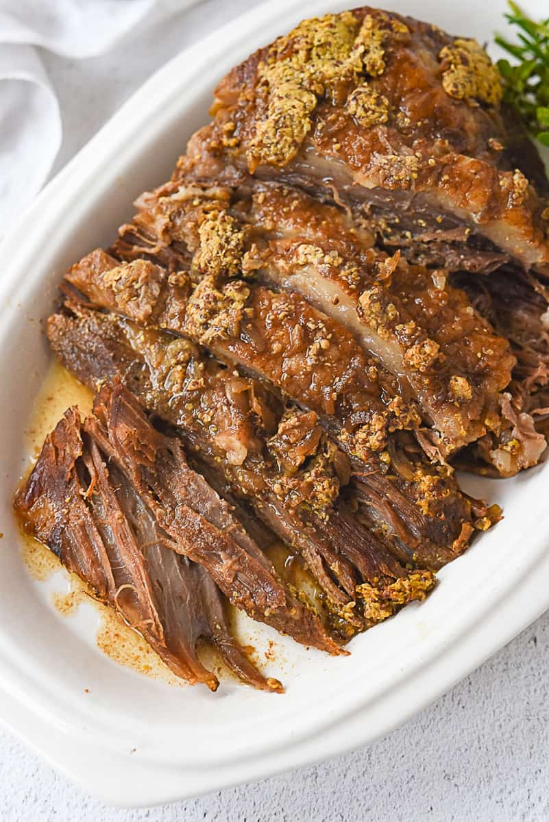Crock Pot Brisket | BBQ Beef Brisket | Your Homebased Mom