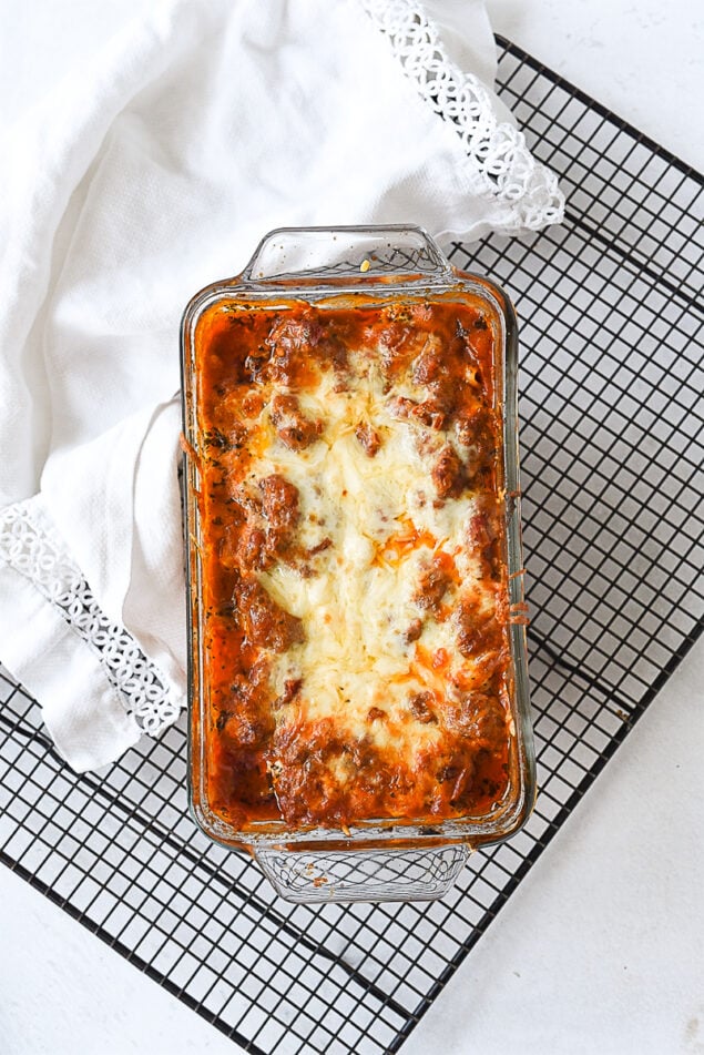 Small Batch Lasagna for Two Recipe by Leigh Anne Wilkes