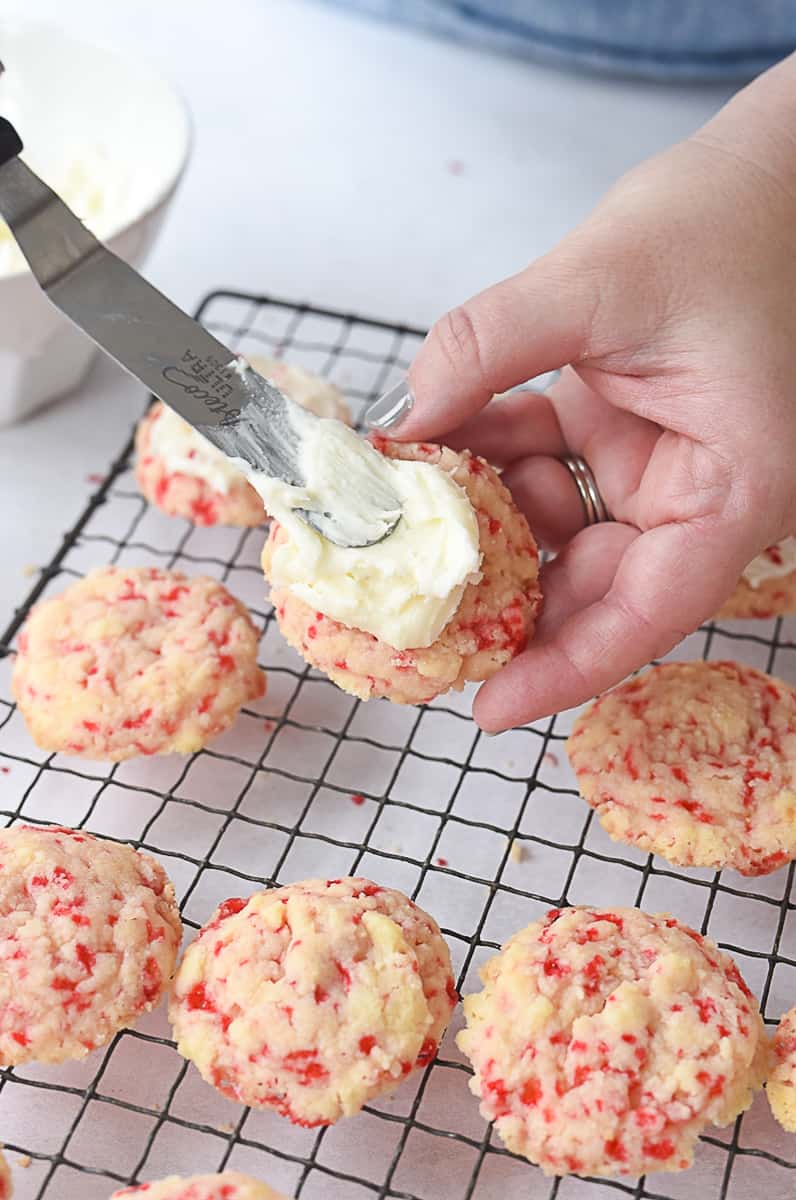 frosting melting moment cookies