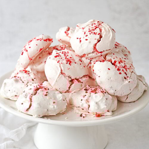 Peppermint Meringue Cookies by Leigh Anne Wilkes