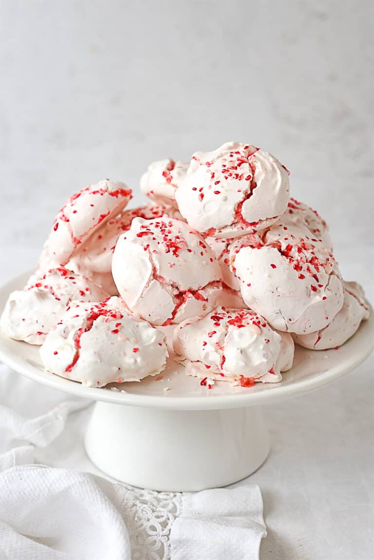 Peppermint Meringue Cookies by Leigh Anne Wilkes