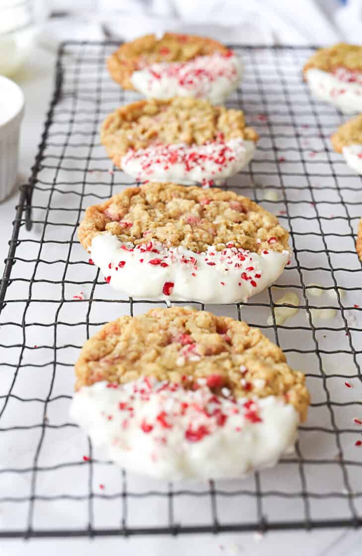 Oatmeal Peppermint Cookies Recipe from Your Homebased Mom