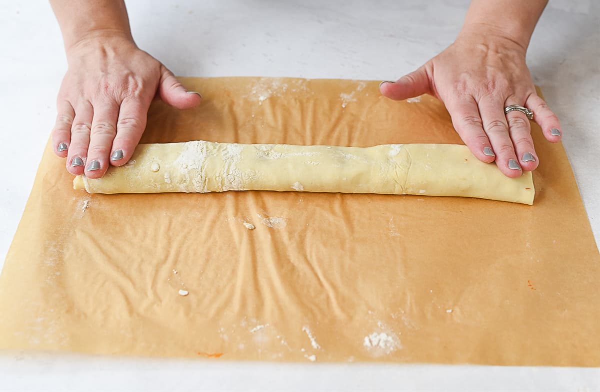 folded dough