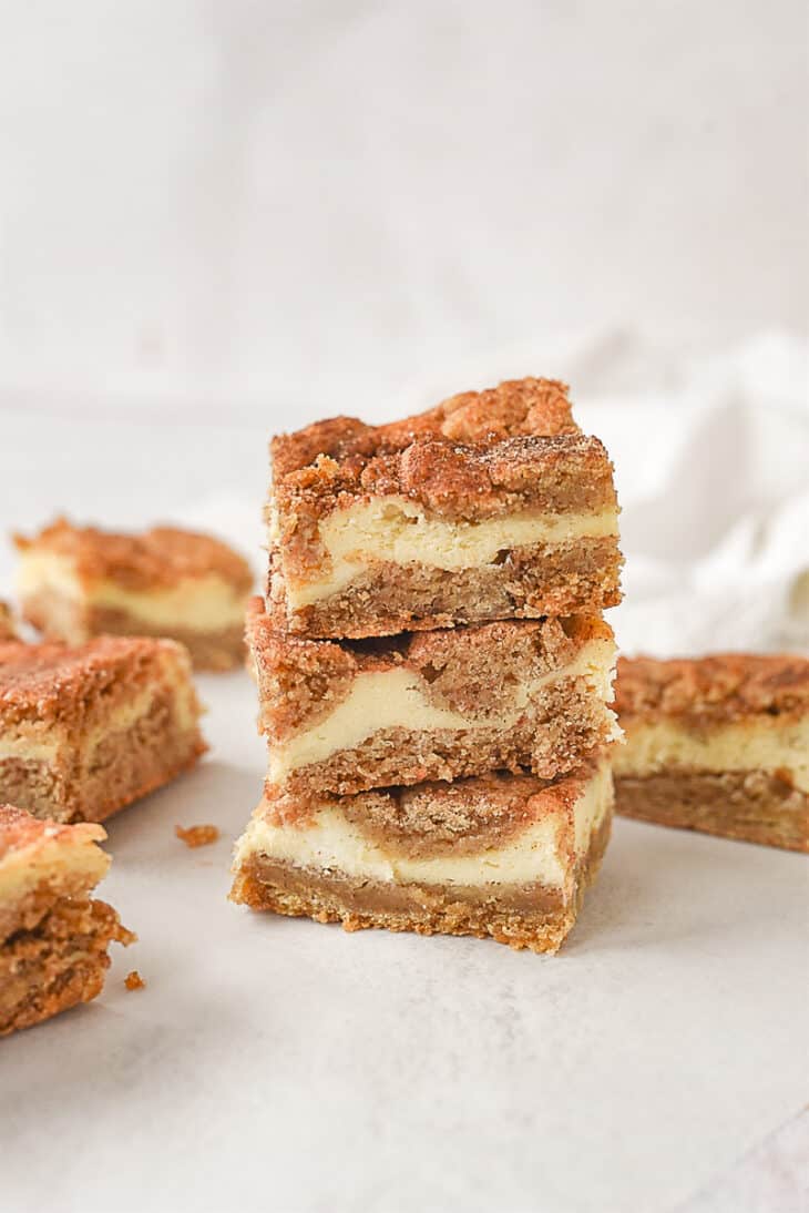 Snickerdoodle Cheesecake Bars Recipe by Leigh Anne Wilkes