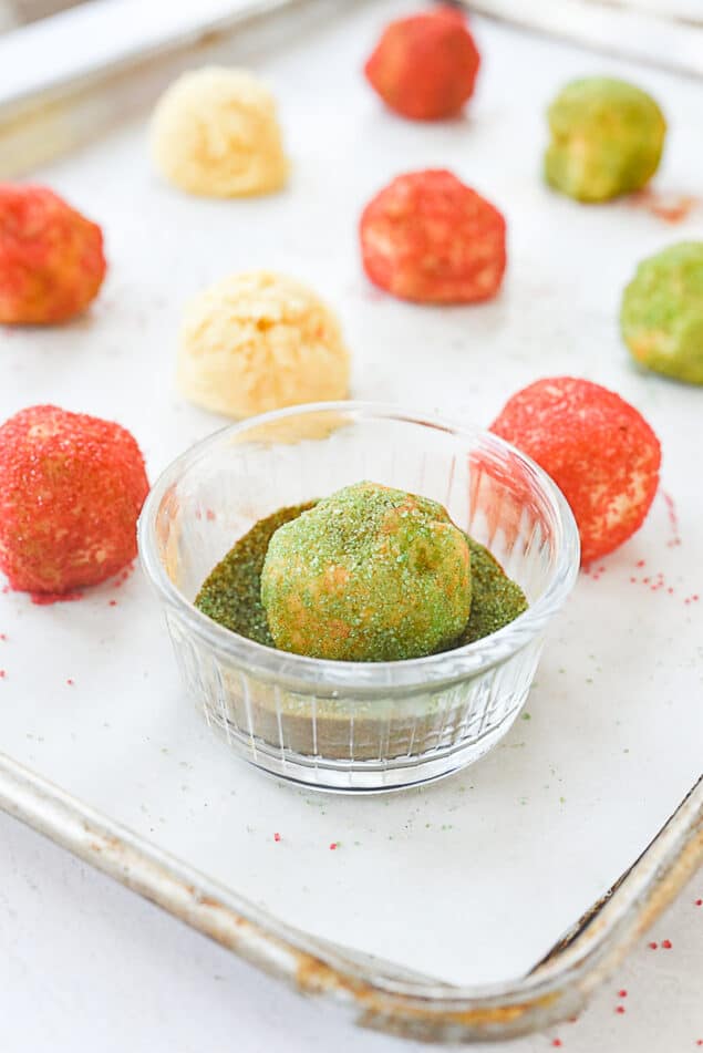 Christmas Snickerdoodles Cookies by Leigh Anne Wilkes