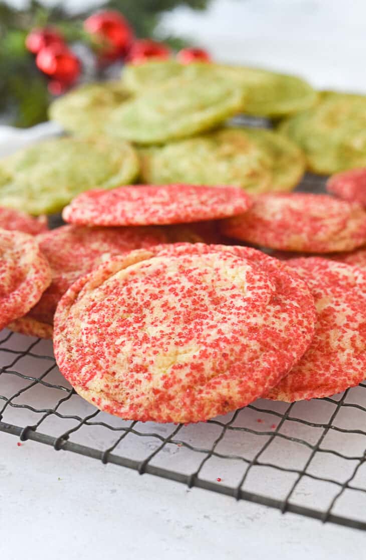 Christmas Snickerdoodles Cookies by Leigh Anne Wilkes