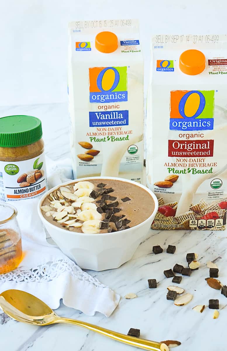 Chocolate Almond Milk Smoothie Bowl Leigh Anne Wilkes