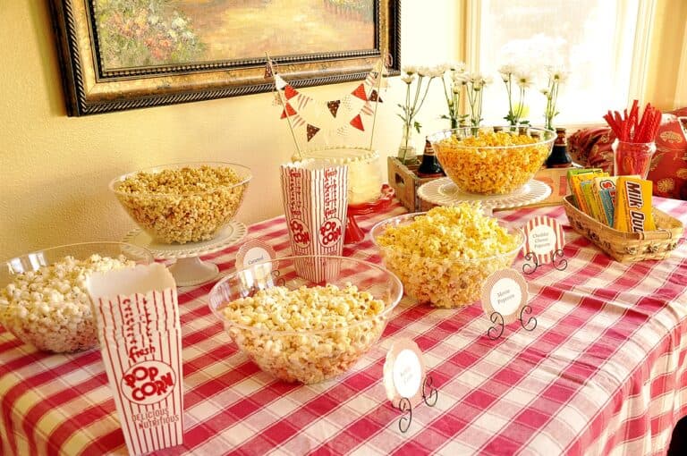 How To Make A Popcorn Bar by Leigh Anne Wilkes