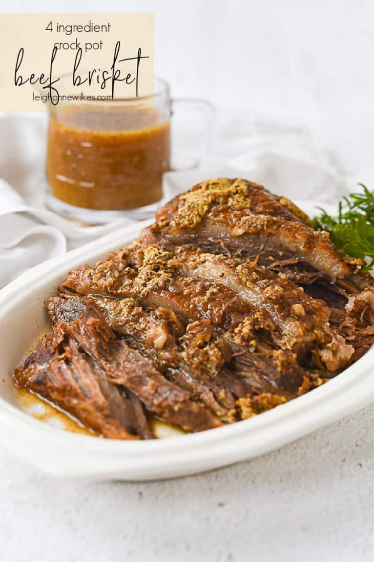 Crock Pot Brisket BBQ Beef Brisket Your Homebased Mom