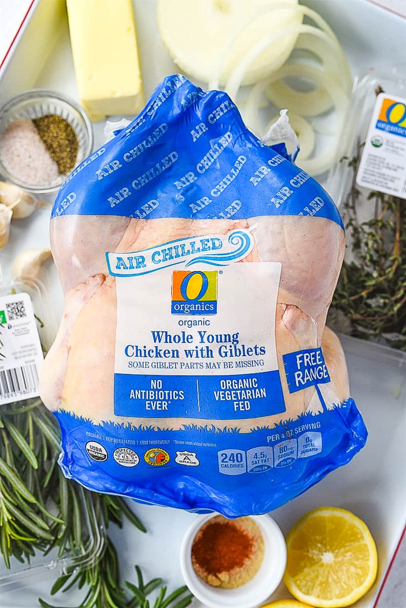 o organics whole chicken