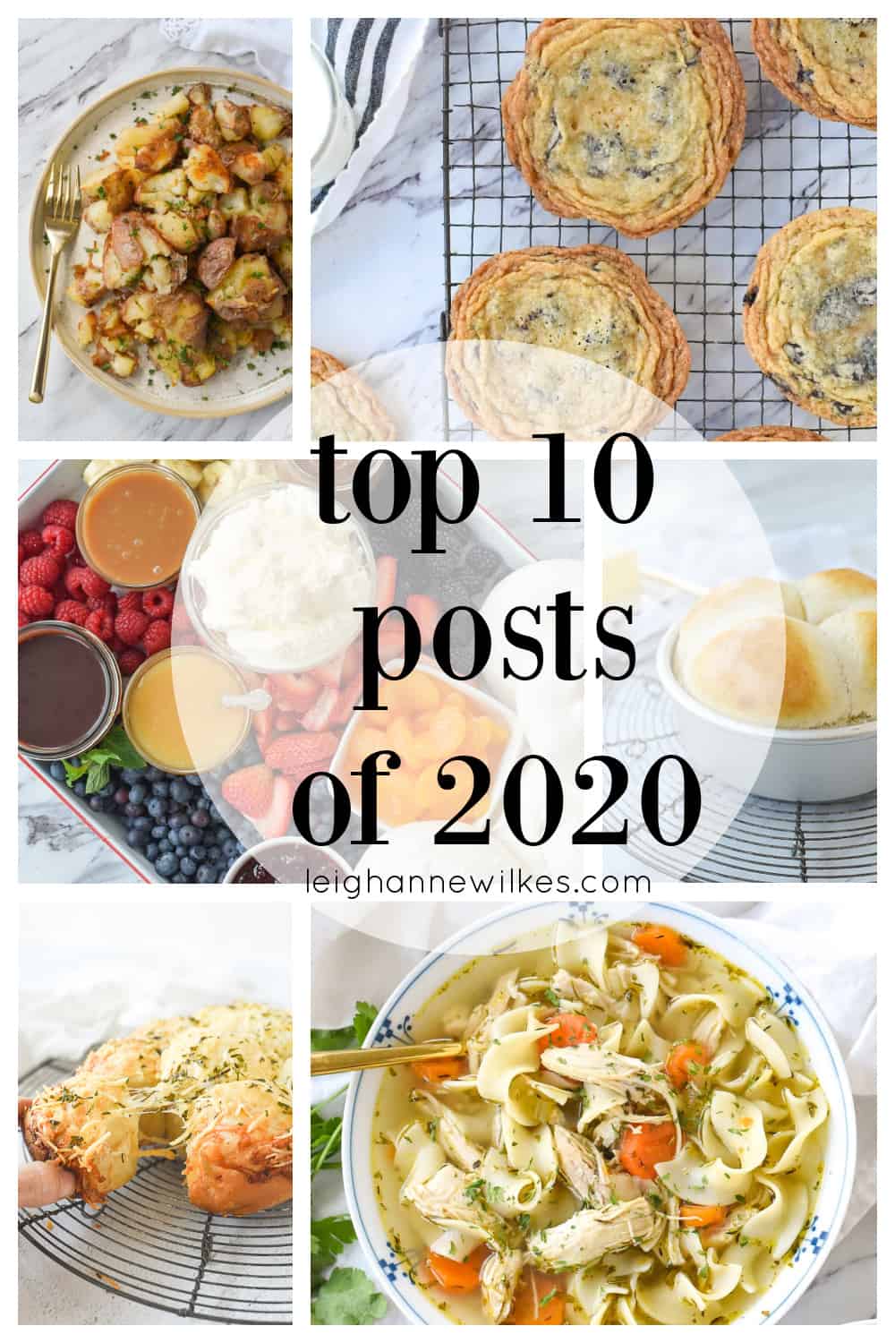 collage of top ten posts