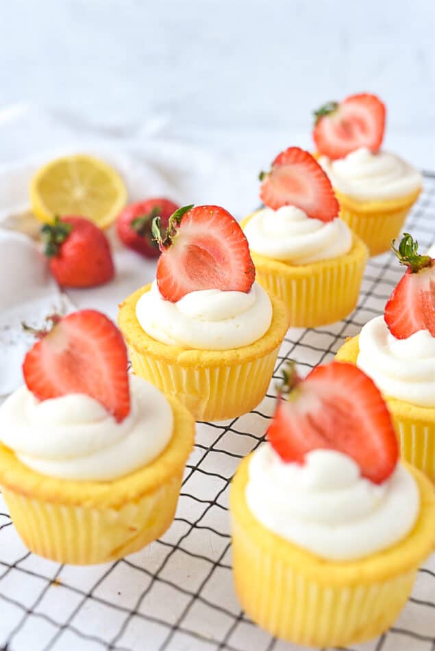 The Perfect Lemon Cupcakes by Leigh Anne Wilkes