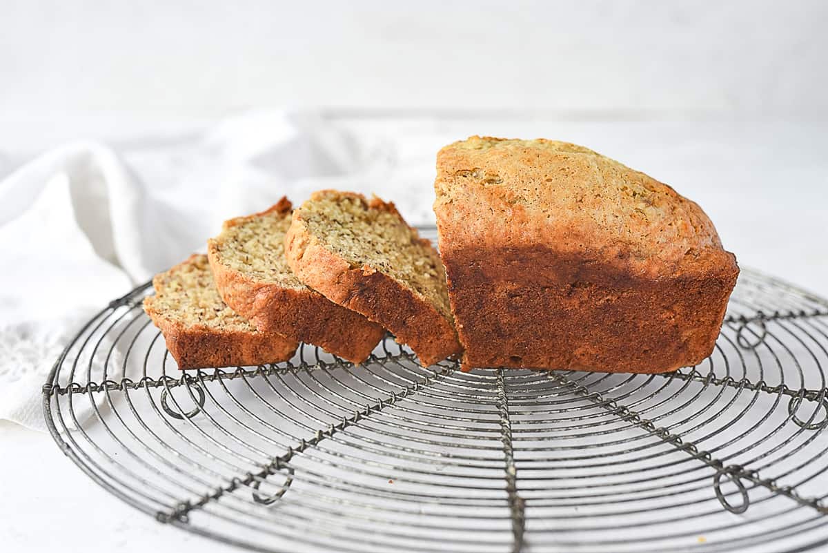 Mini Loaf Banana Bread (One Banana) - Dessert for Two