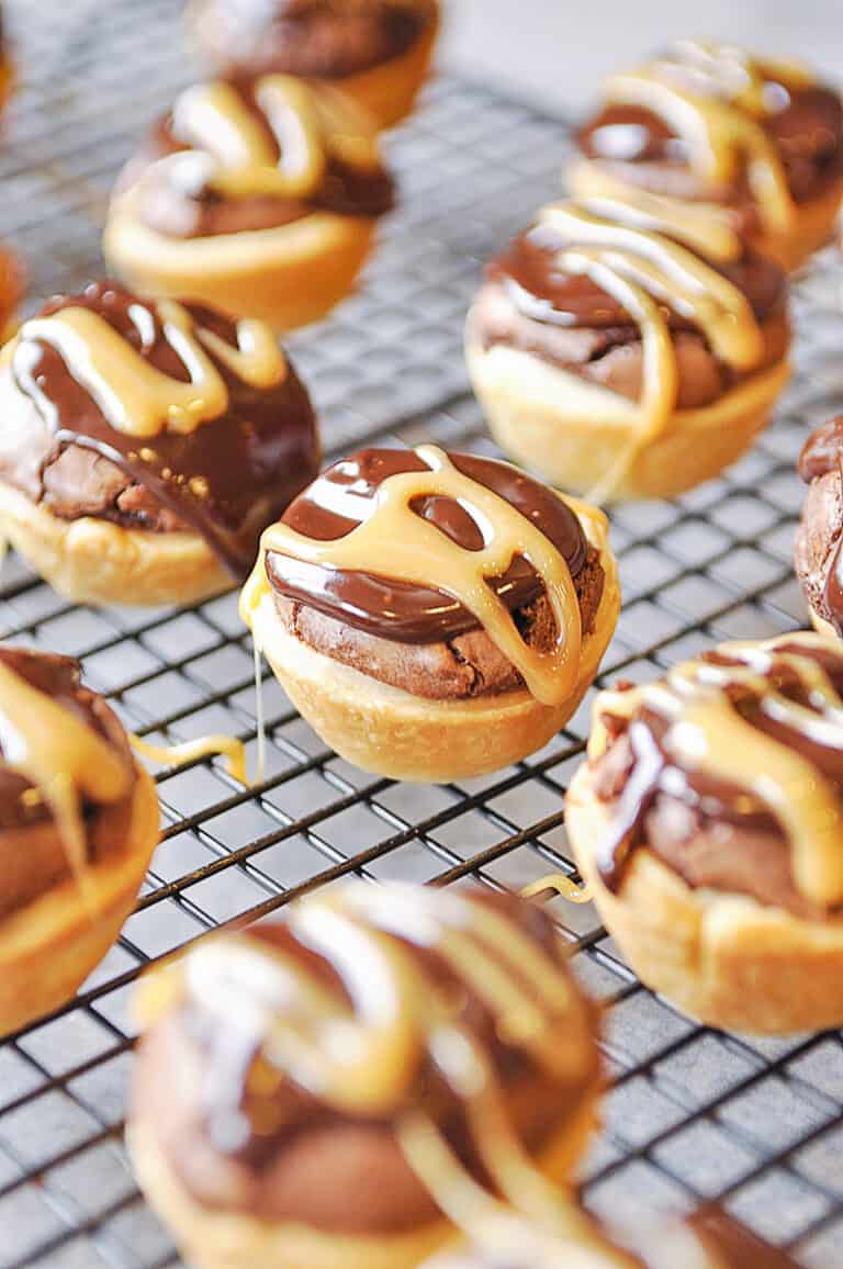 Caramel Brownie Bites Pillsbury Bake Off Finalist by Leigh Anne Wilkes