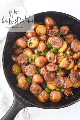Skillet Potatoes | Leigh Anne Wilkes | Easy Skillet Potato Recipe