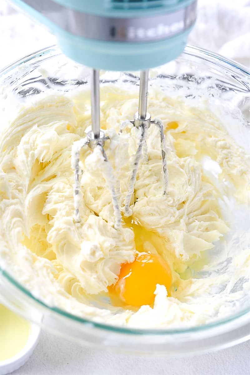 beating cheesecake batter.