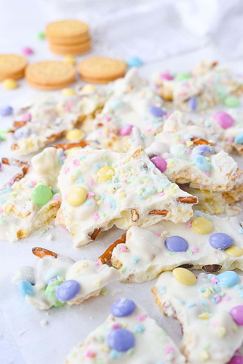 easter bark pieces of Easter Gark