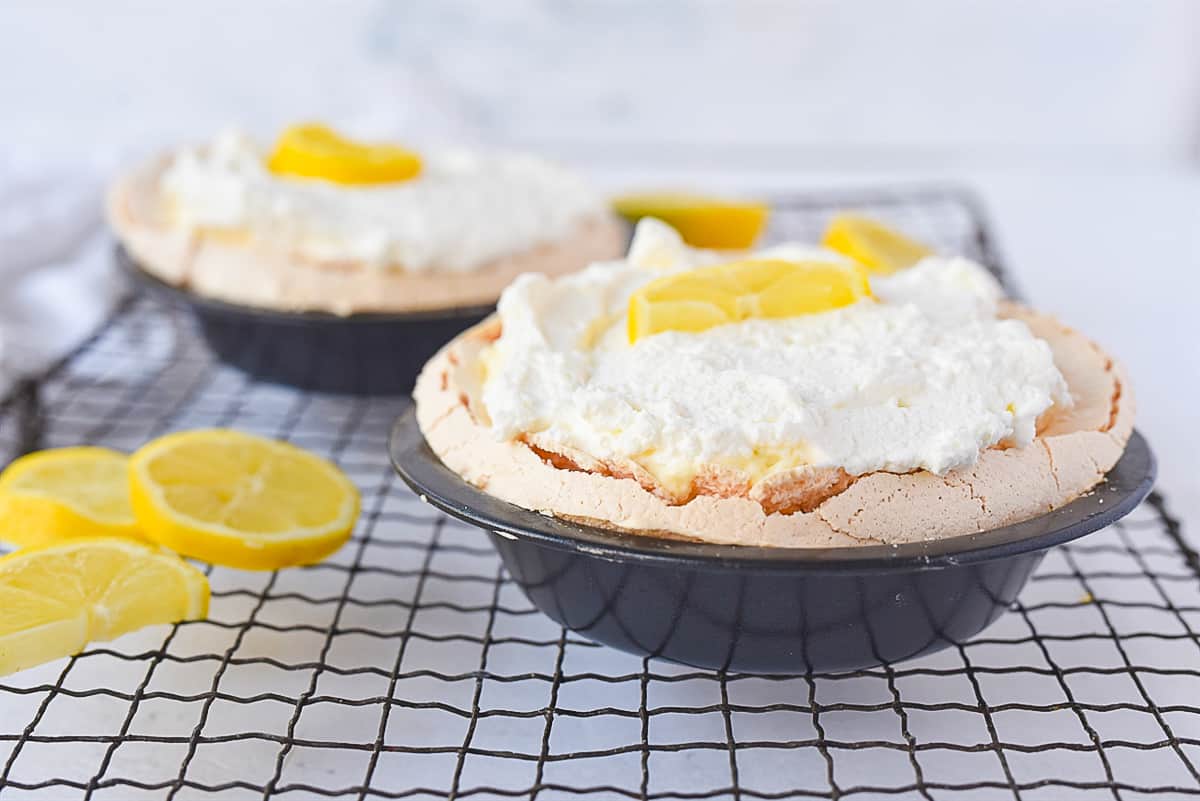 Lemon Angel Pie for Two Recipe by Leigh Anne Wilkes