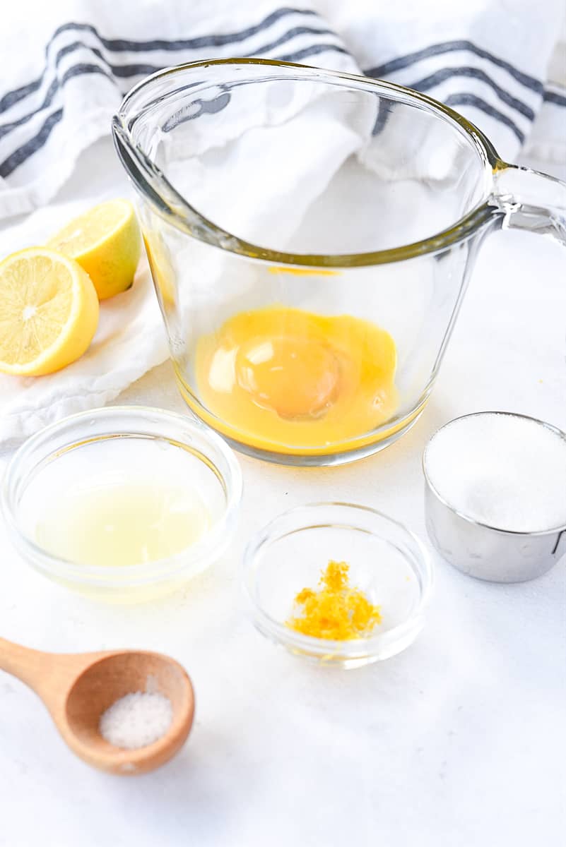 lemon curd ingredients