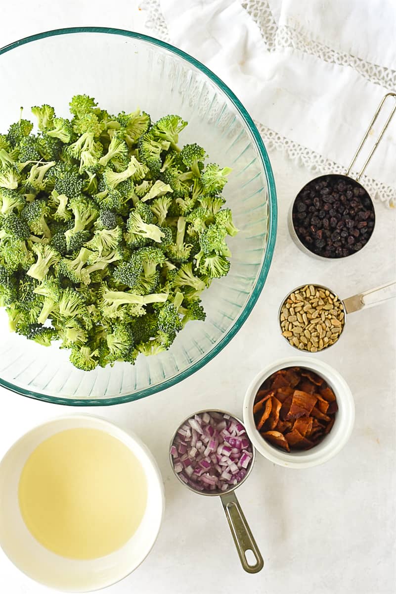 broccoli salad ingredients