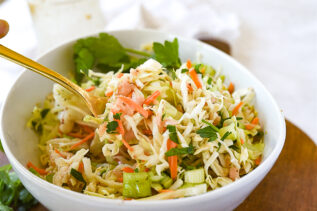 Homemade Creamy Coleslaw | Recipe by Leigh Anne Wilkes