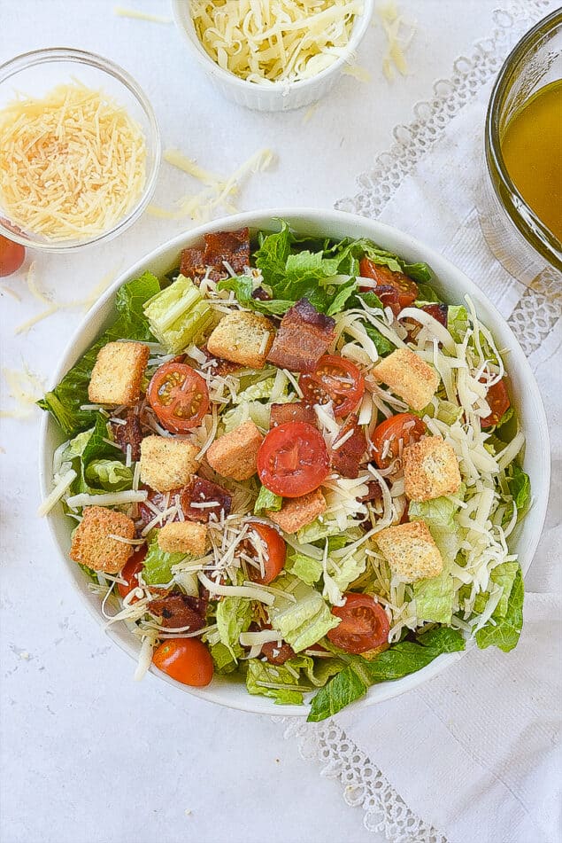 House Salad with Lemon Dressing
