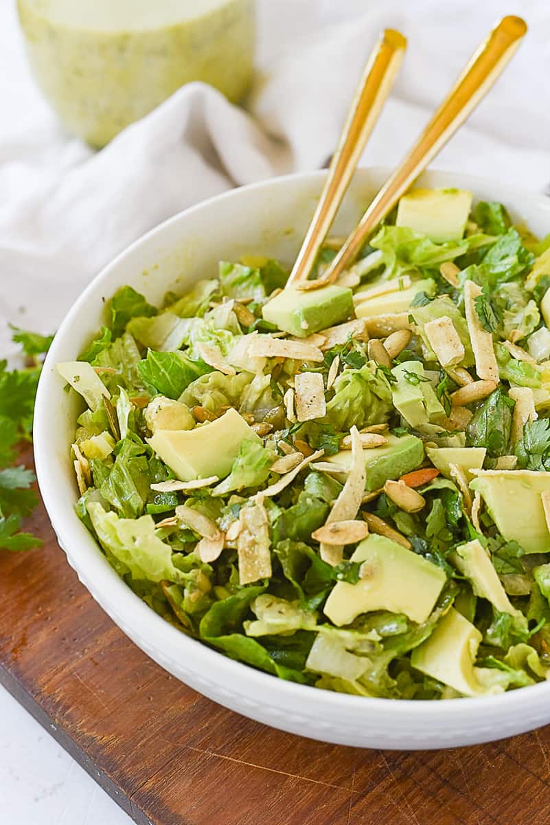 Mexican Caesar Salad Bowl – Fig & Olive Platter