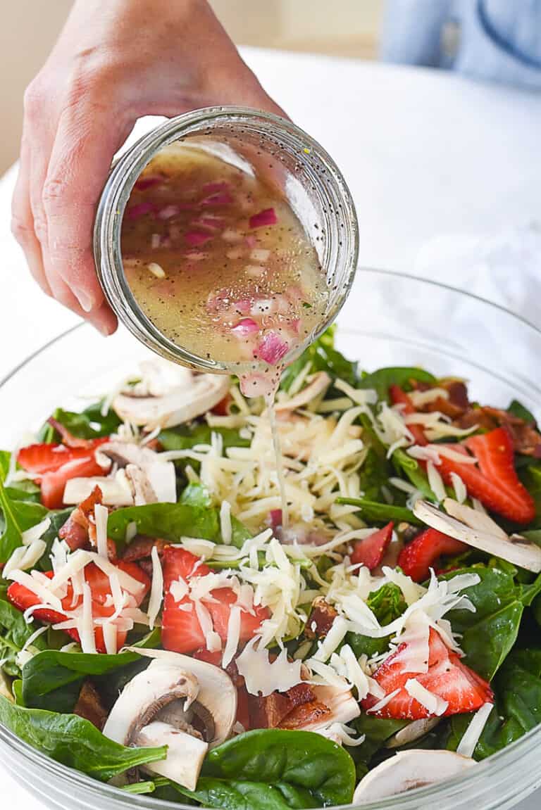 Spinach Salad Dressing Recipe by Leigh Anne Wilkes