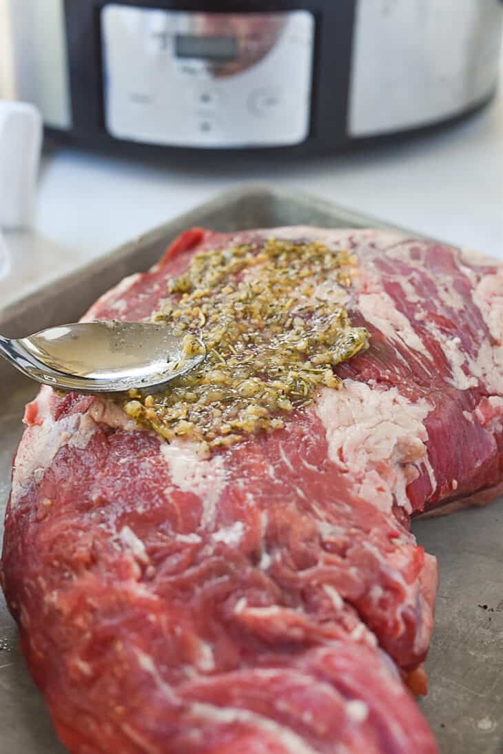 Slow Cooker Tri Tip Roast Recipe by Leigh Anne Wilkes