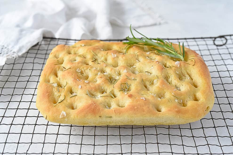 Small Batch Focaccia Bread Leigh Anne Wilkes