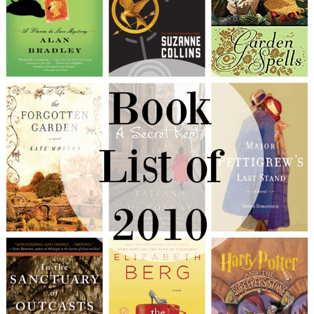 book list 2010