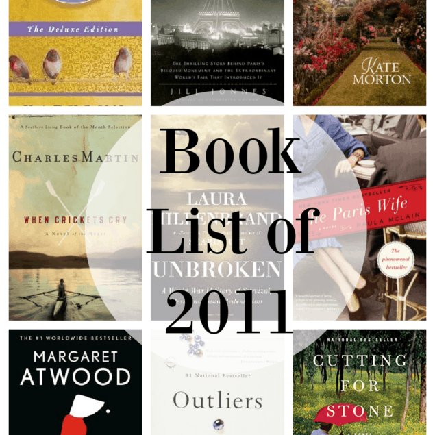 2011 book list