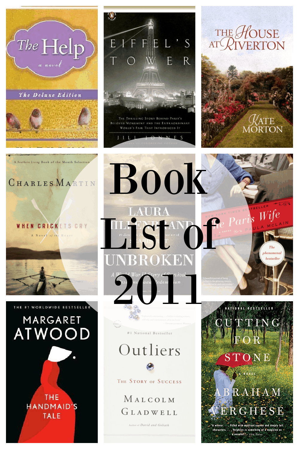 2011 book list