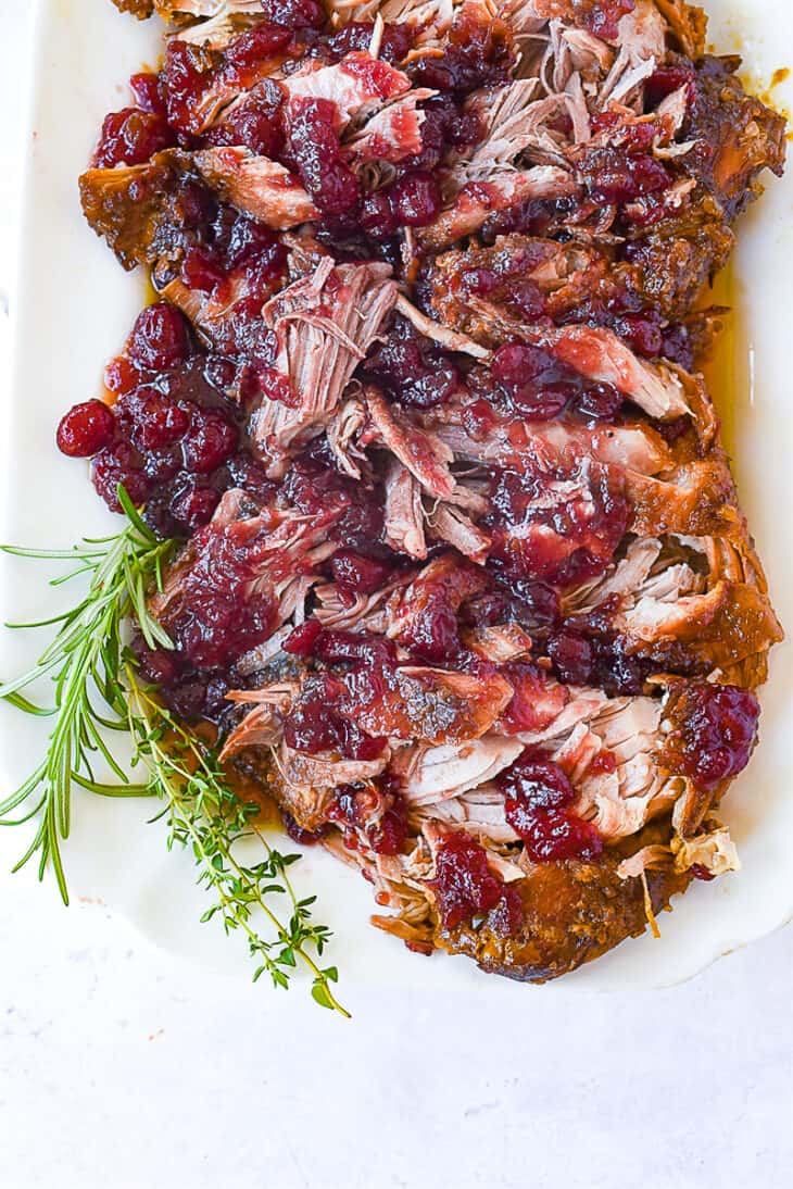 Crockpot Cranberry Pork Recipe by Leigh Anne Wilkes