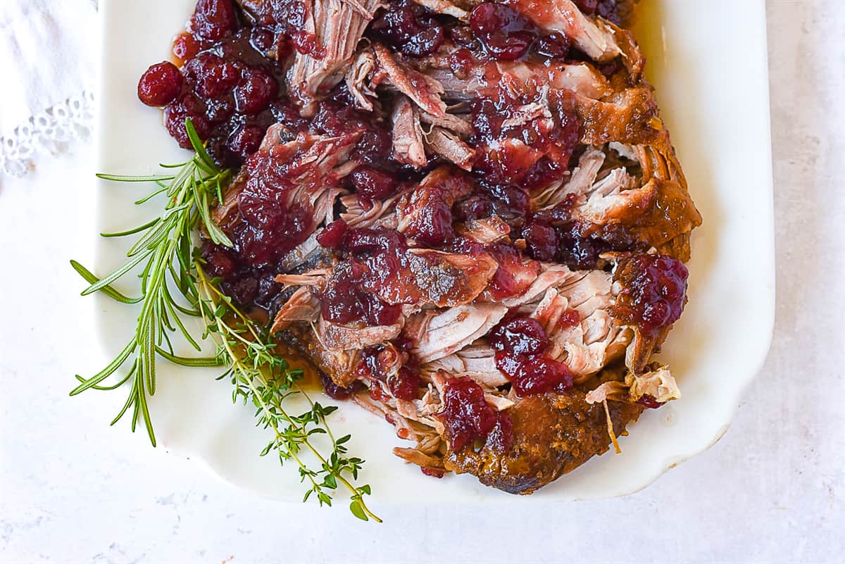Crockpot Cranberry Pork Recipe by Leigh Anne Wilkes
