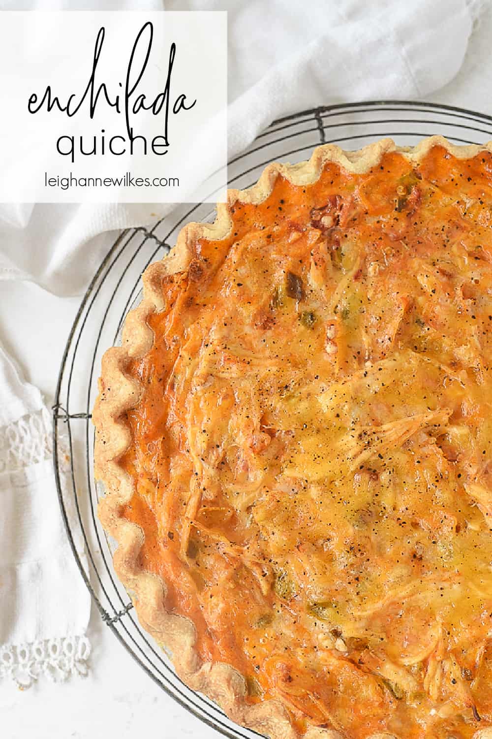 enchilada quiche