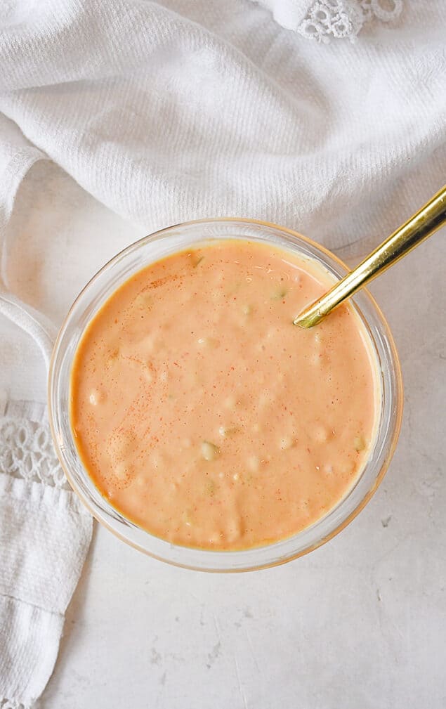 Special Burger Sauce Recipe by Leigh Anne Wilkes