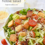 house salad in a bowl