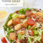 house salad in a bowl