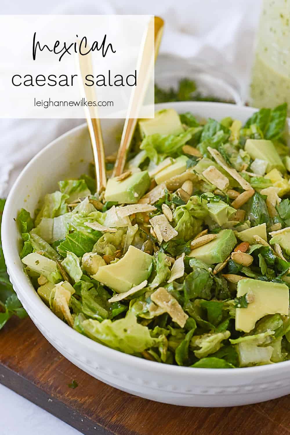 bowl of caesar salad