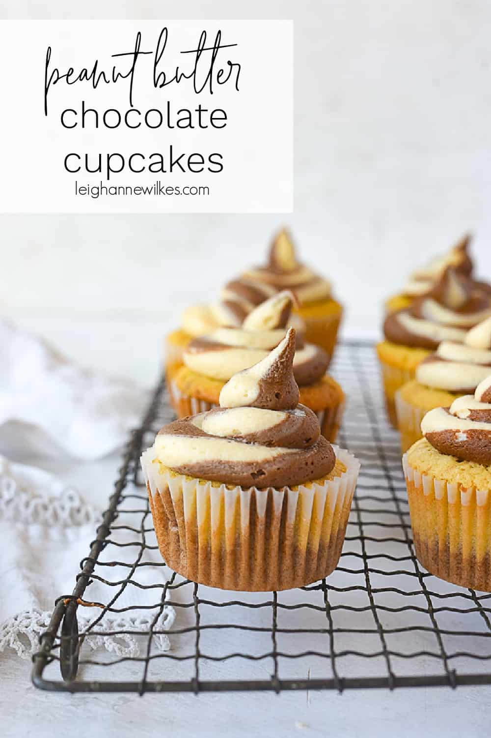 cupcakes on a cooling rack