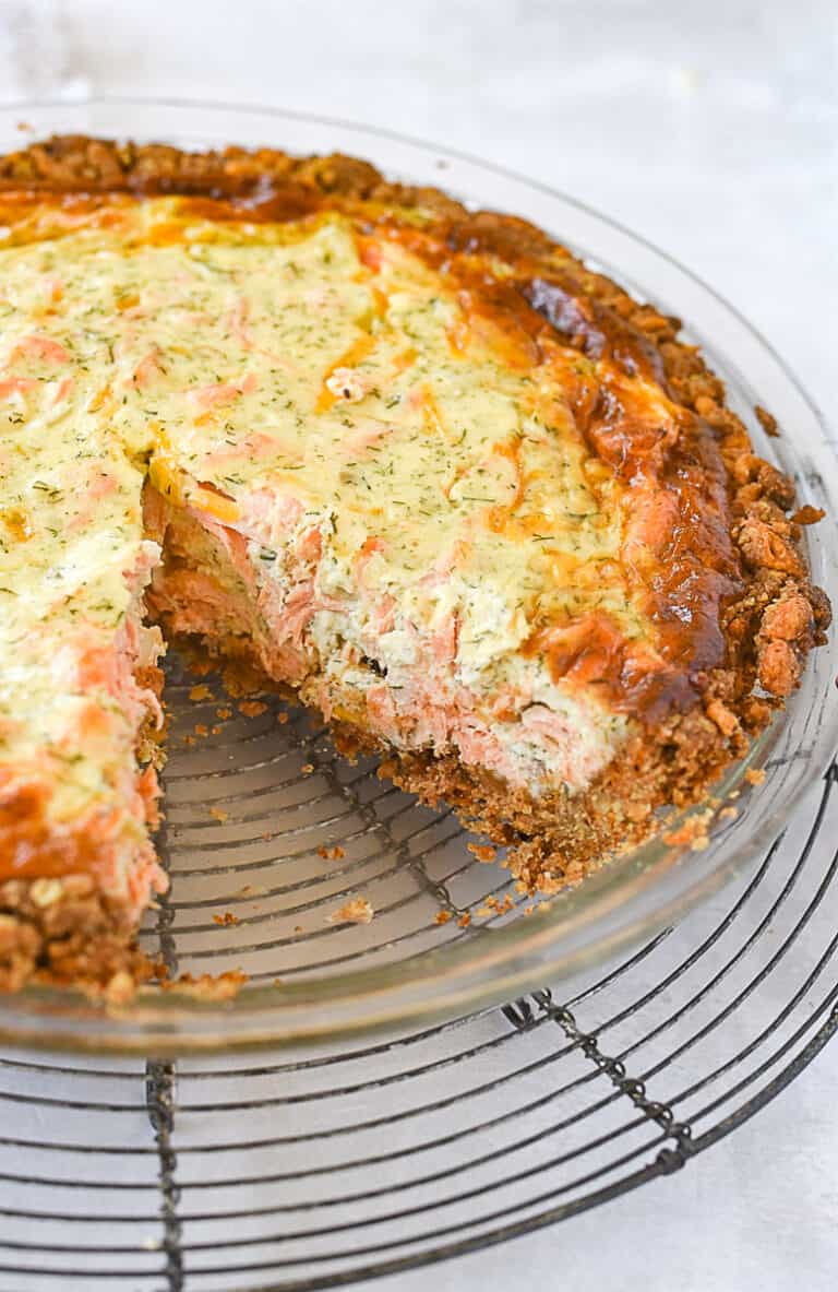 Salmon Quiche with Hazelnuts Leigh Anne Wilkes