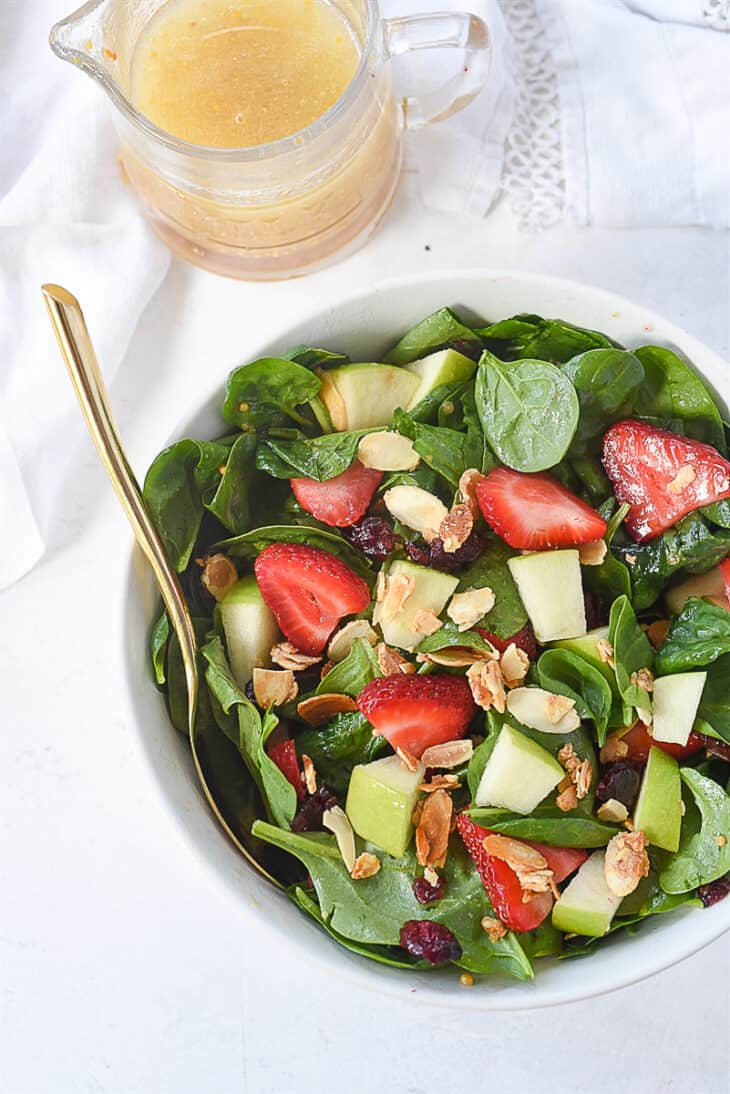 Spinach Fruit Salad Recipe by Leigh Anne Wilkes