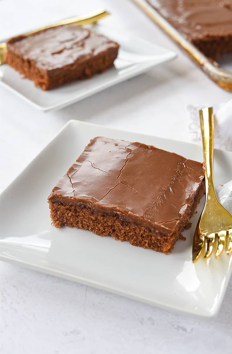 slices of texas sheet cake