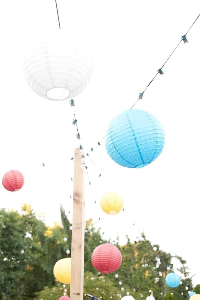 carnival paper lanterns