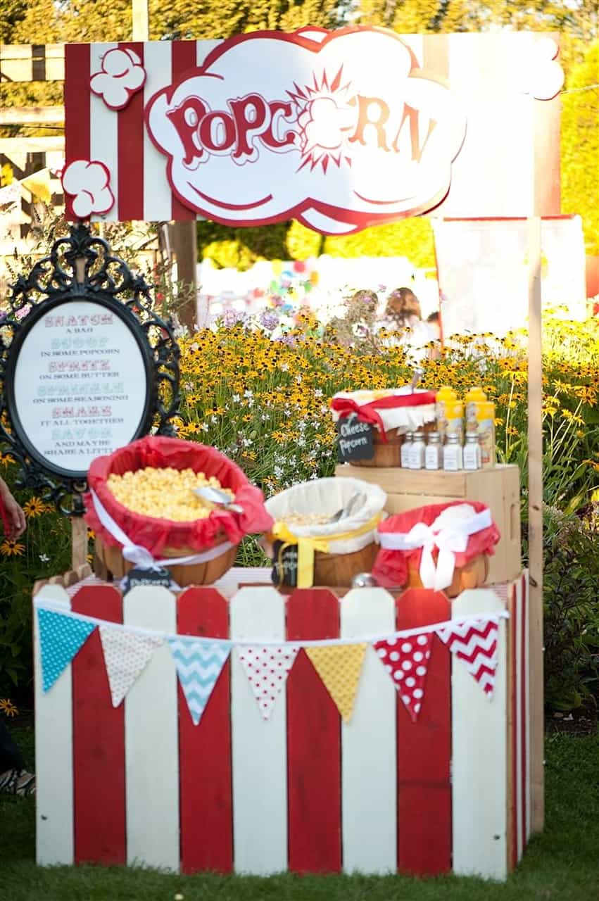 popcorn carnival booth