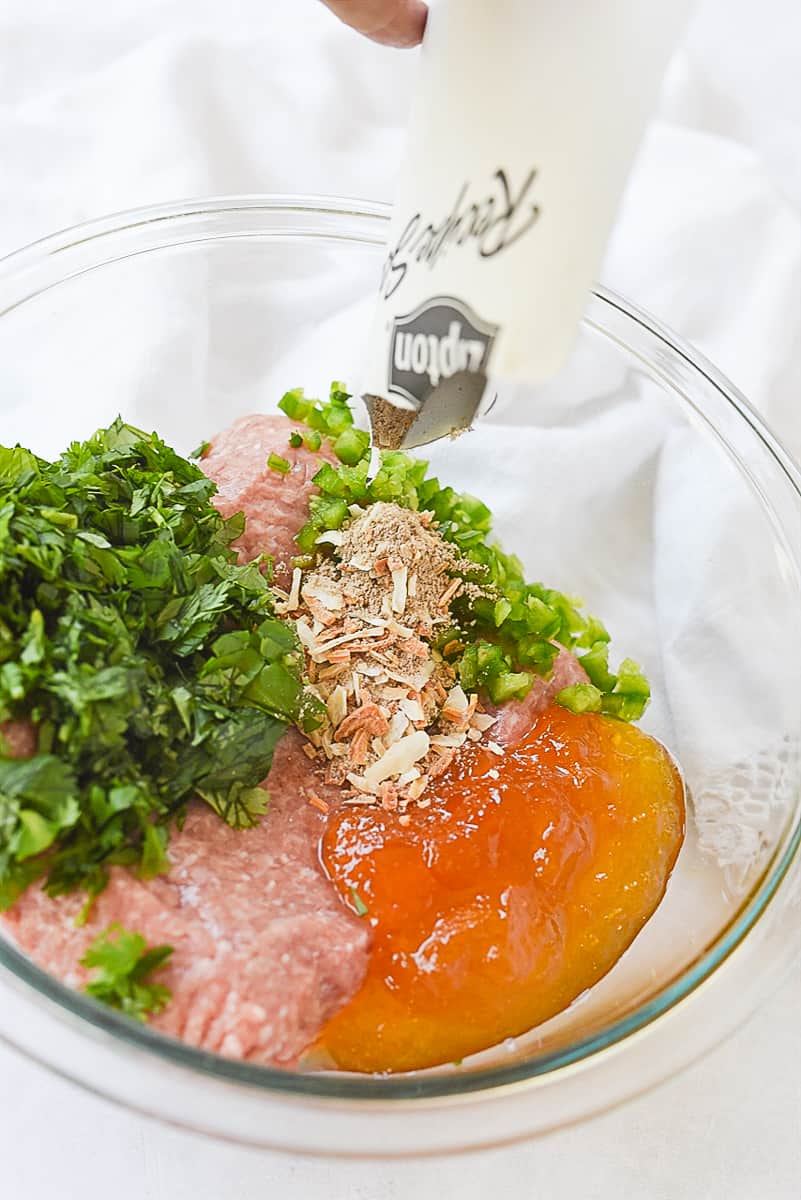 aioli ingredients in a bowl