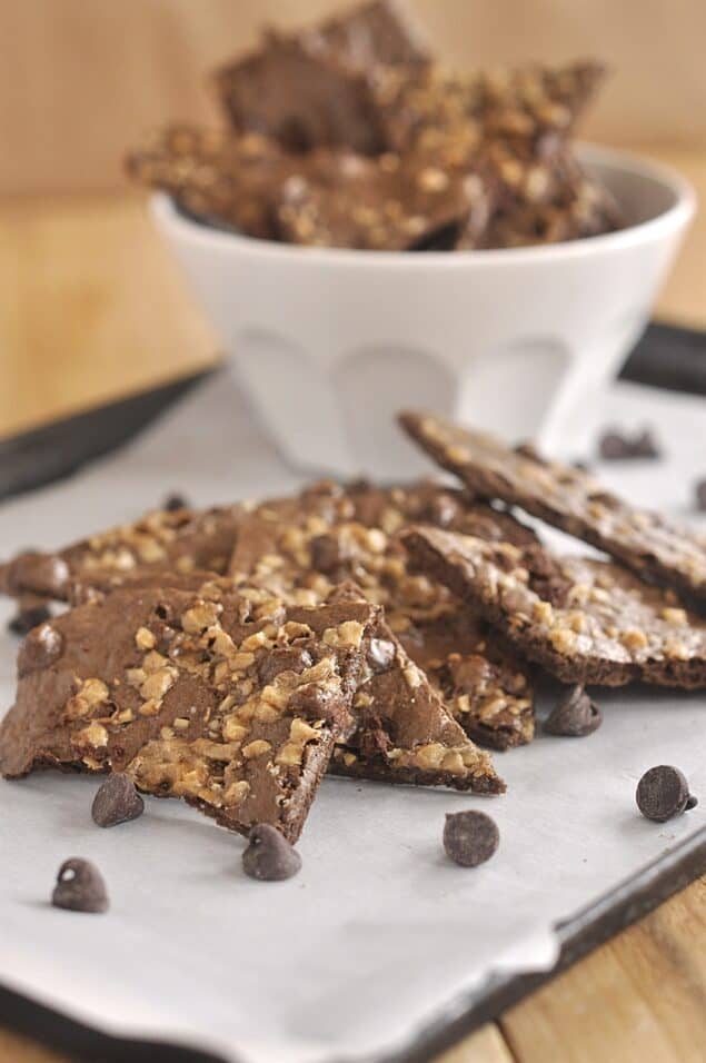 Homemade Brownie Brittle Recipe by Leigh Anne Wilkes