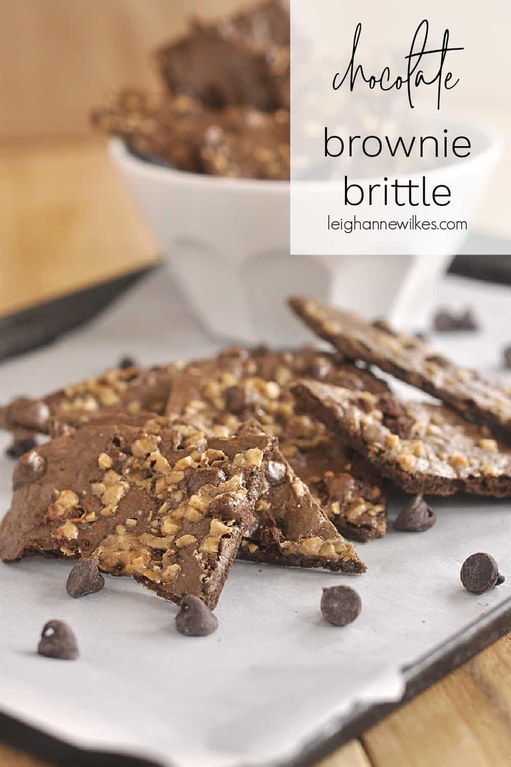 Homemade Brownie Brittle Recipe by Leigh Anne Wilkes